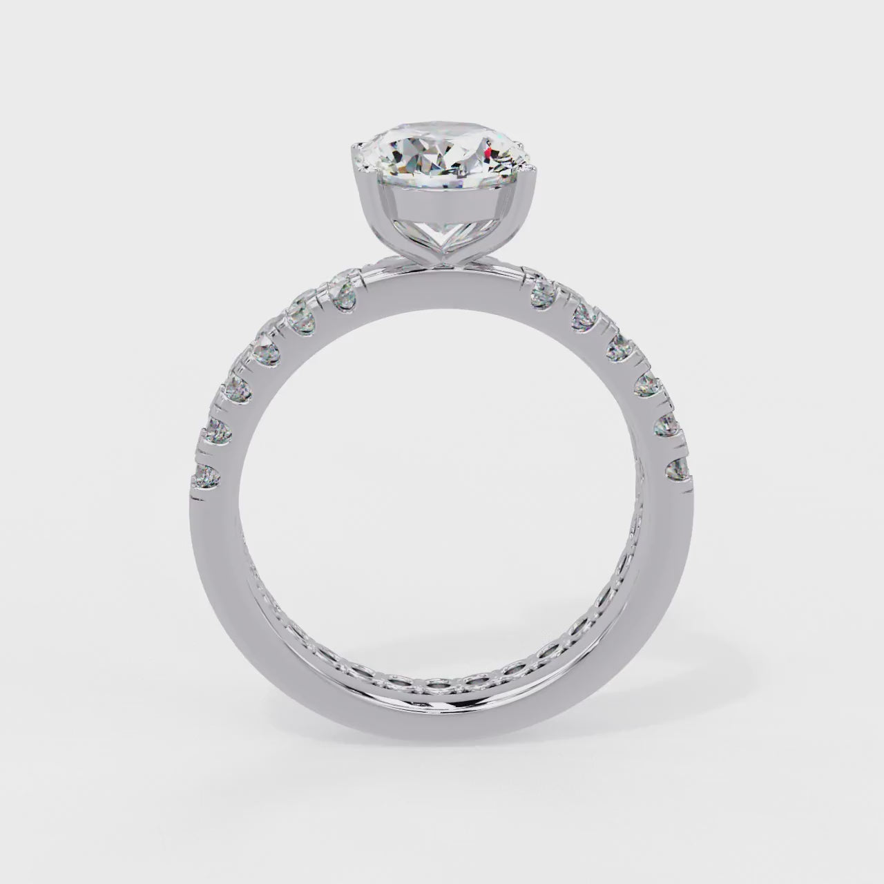The Majesty Oval Ring
