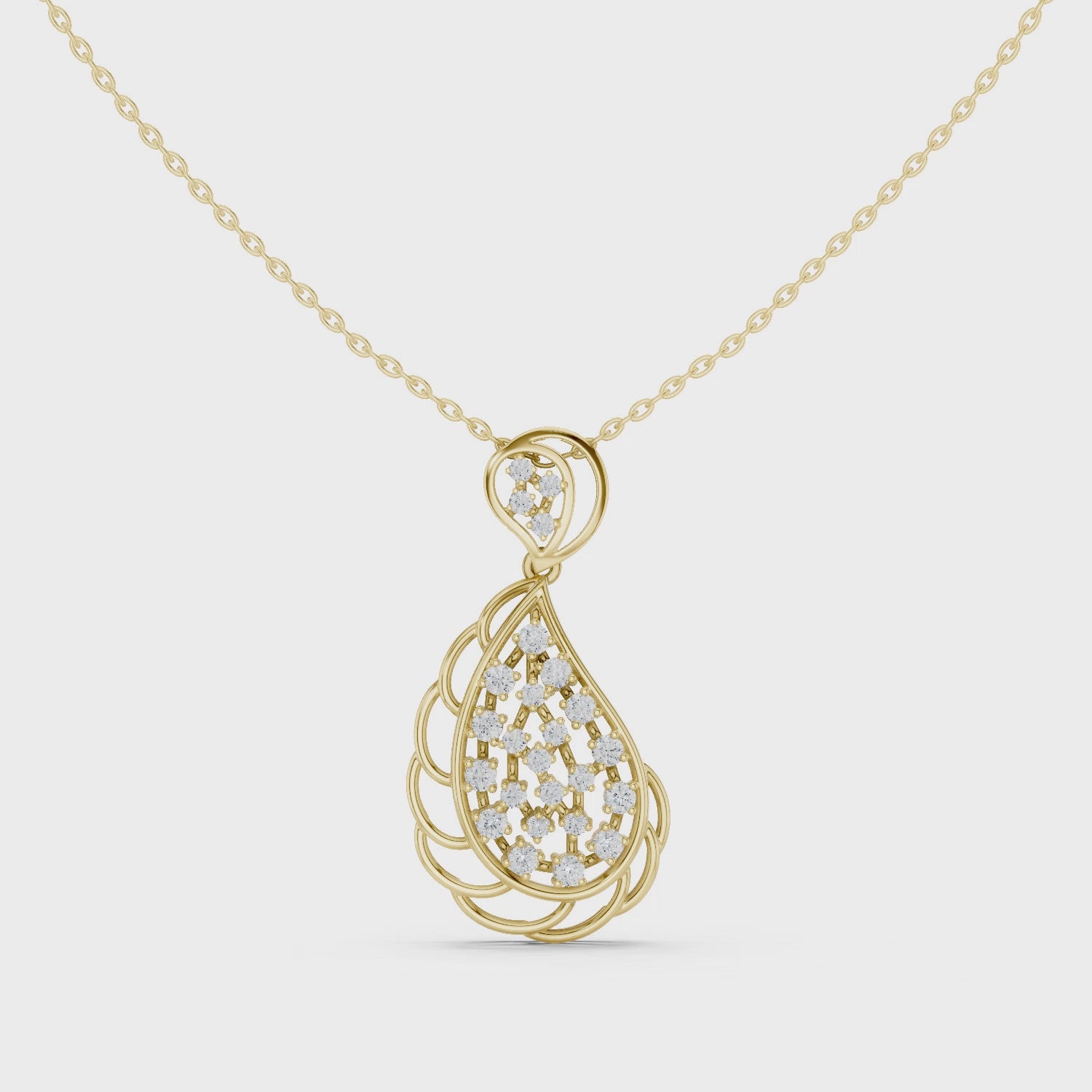 The Dewdrop Blossom Pendant